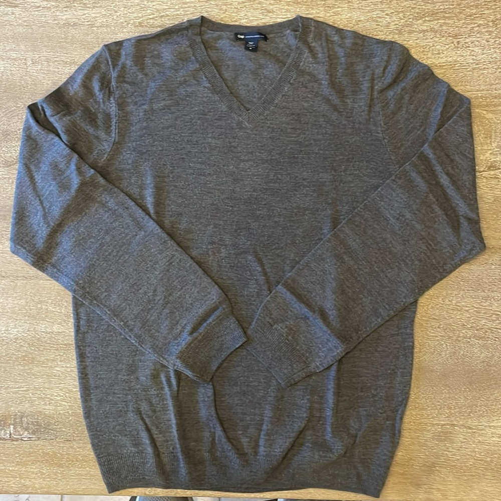 Gap Merino Wool V Neck Sweater
